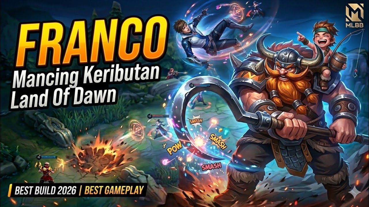 GAMEPLAY FRANCO 2026 | BEST BUILD TOP 1 GLOBAL FRANCO | TOP 1 GLOBAL FRANCO | MLBB