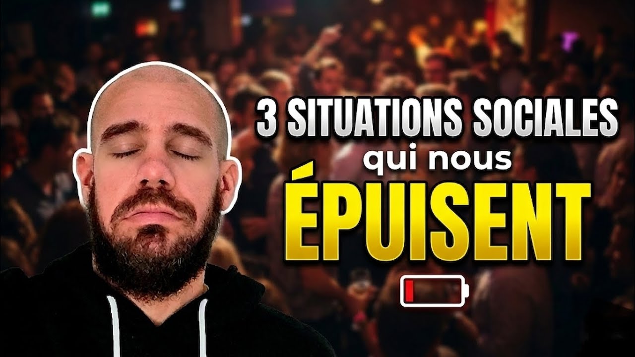 3 EXEMPLES D'INTERACTIONS SOCIALES QUI NOUS ÉPUISENT [93] #autisme #fatiguesociale #autismeadulte