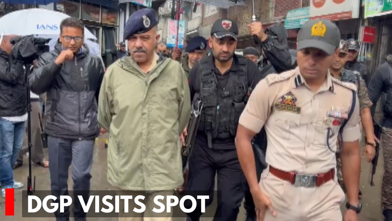 Anantnag: DGP Visits Spot Where Cop Was Injured In Terrorist Attack
