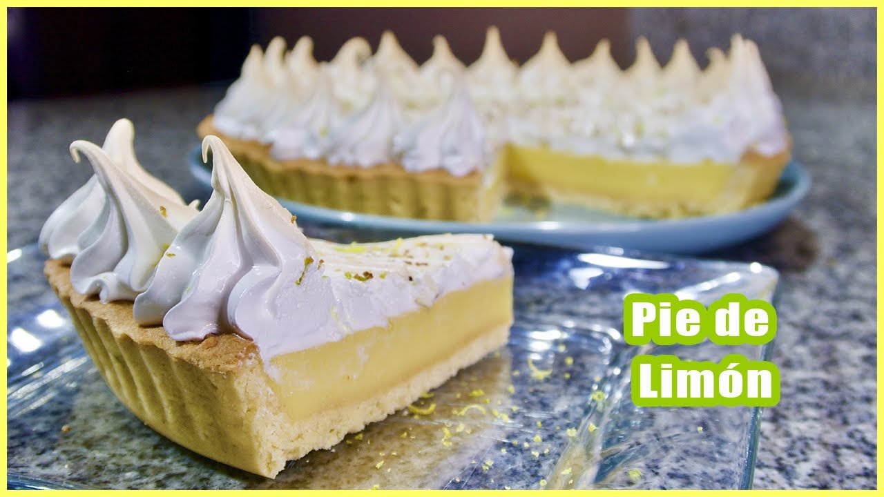 PIE DE LIMÓN: Guía paso a paso para que te salga PERFECTO! / Masa, Relleno, Merengue