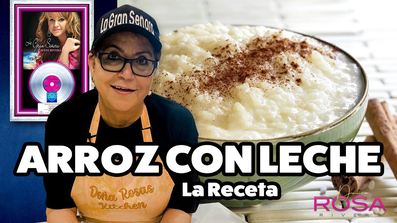 ARROZ CON LECHE y la VISITA de MI DOCTORA | Receta | Doña Rosa Rivera Cocina