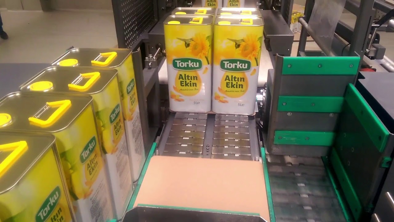 ULTIMATE 60D, Yağ Tenekesi Gruplama & Shrink Ambalaj Makinesi