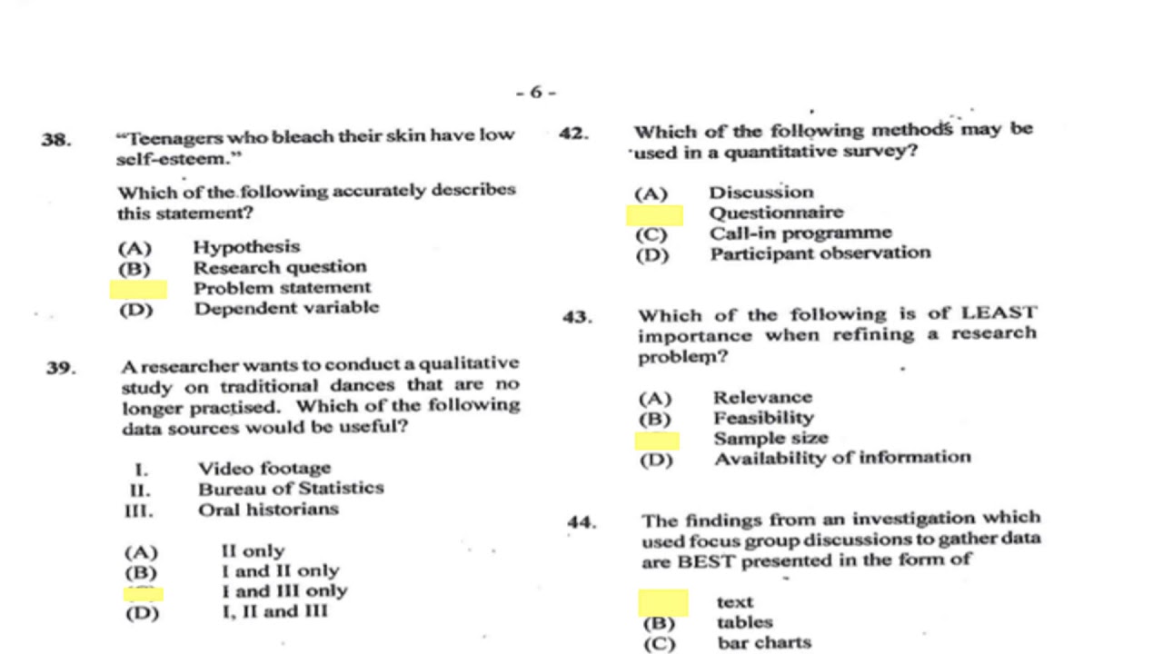 Cape Caribbean studies 2015 2019|with answers  .
