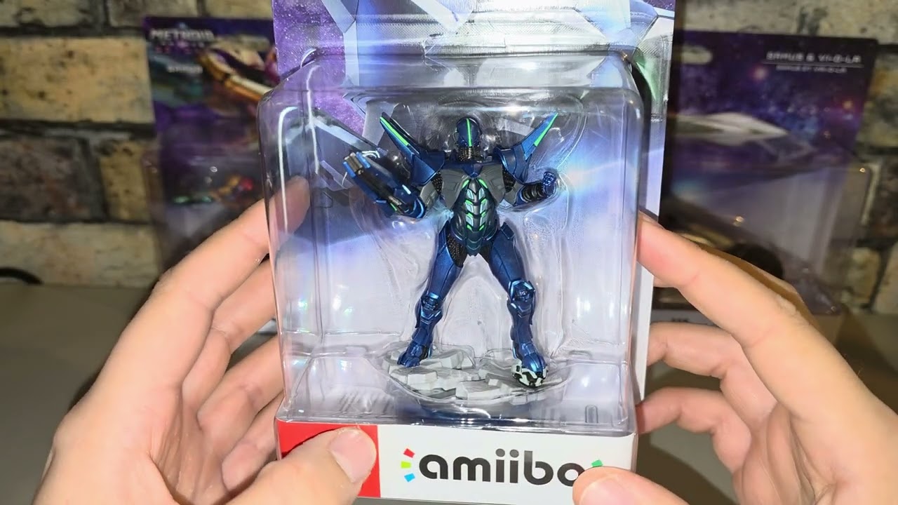 Présentation amiibo SYLUX metroid prime 4 beyond nintendo switch 2