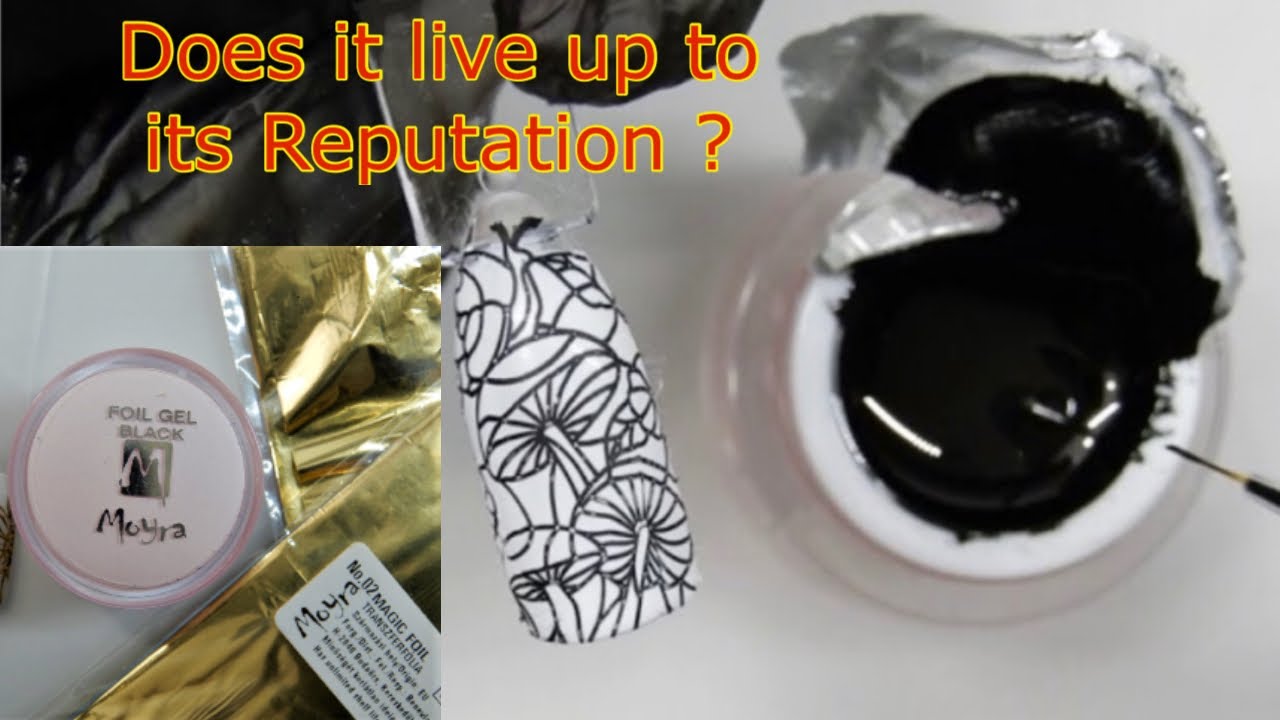 TESTING Moyra Black Foiling Gel Does It Live Up To it’s Reputation ? Deal in Description Box too !