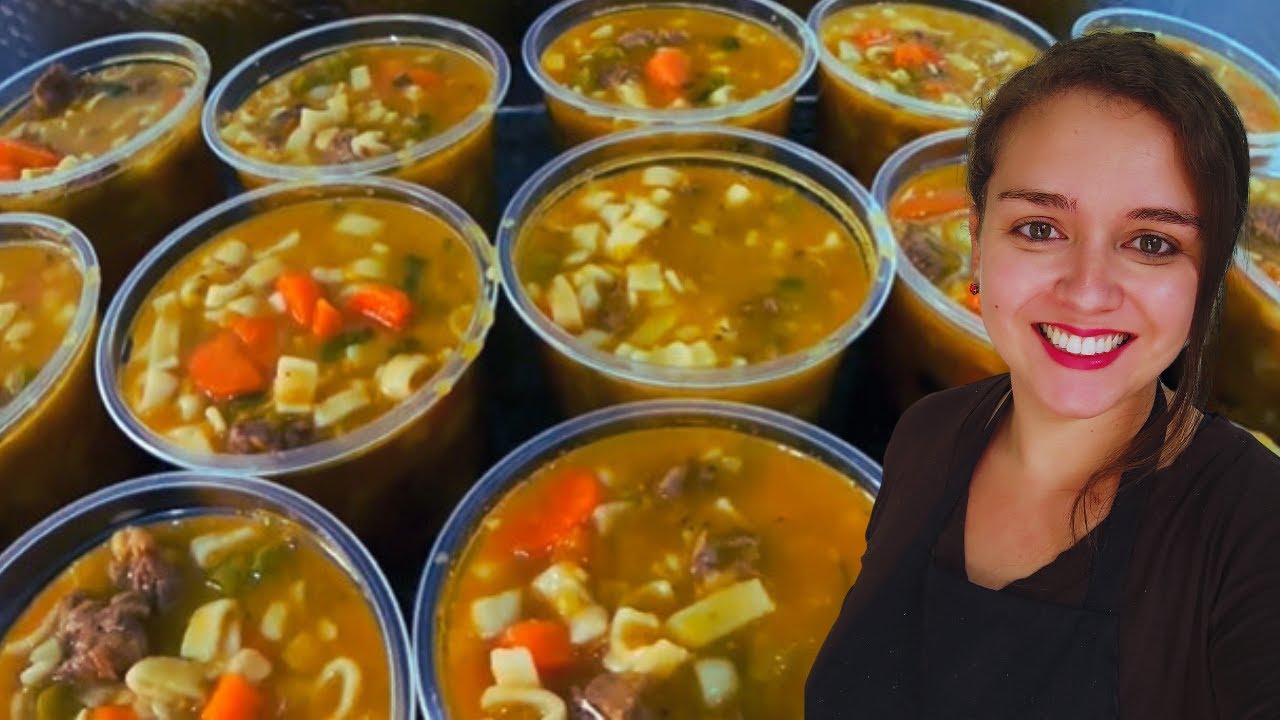 COMO FAZER SOPA DE MACARRÃO COM CARNE - RECEITA DE DAR ÁGUA NA BOCA