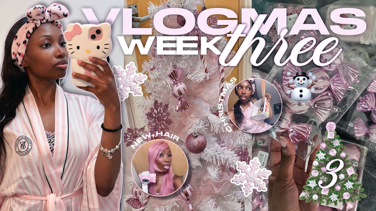 VLOGMAS НЕДЕЛЯ 3 | Подготовка к Рождеству, коллаборация с Lewkin, рождественские печенья и украше...
