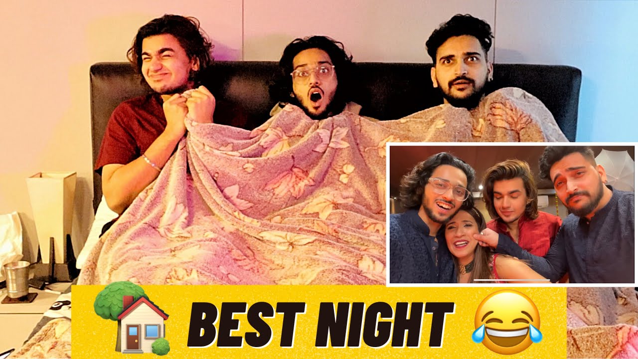 OUR FIRST SLEEP OVER AT NEW HOME!!! 🏠 😍 | Dost Ki Mehendi!