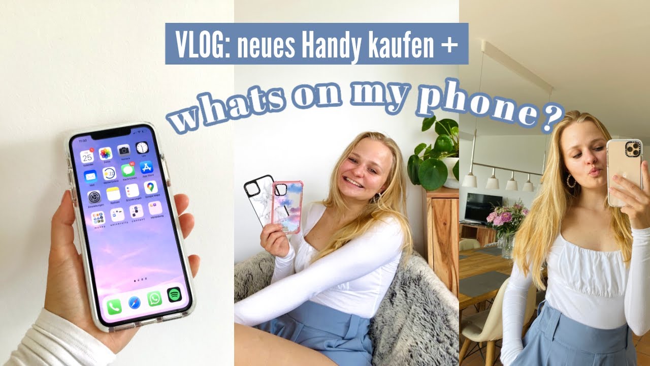 📱💓NEUES HANDY KAUFEN + Whats on my phone! (iPhone 11 Pro Max) 🦋✨
