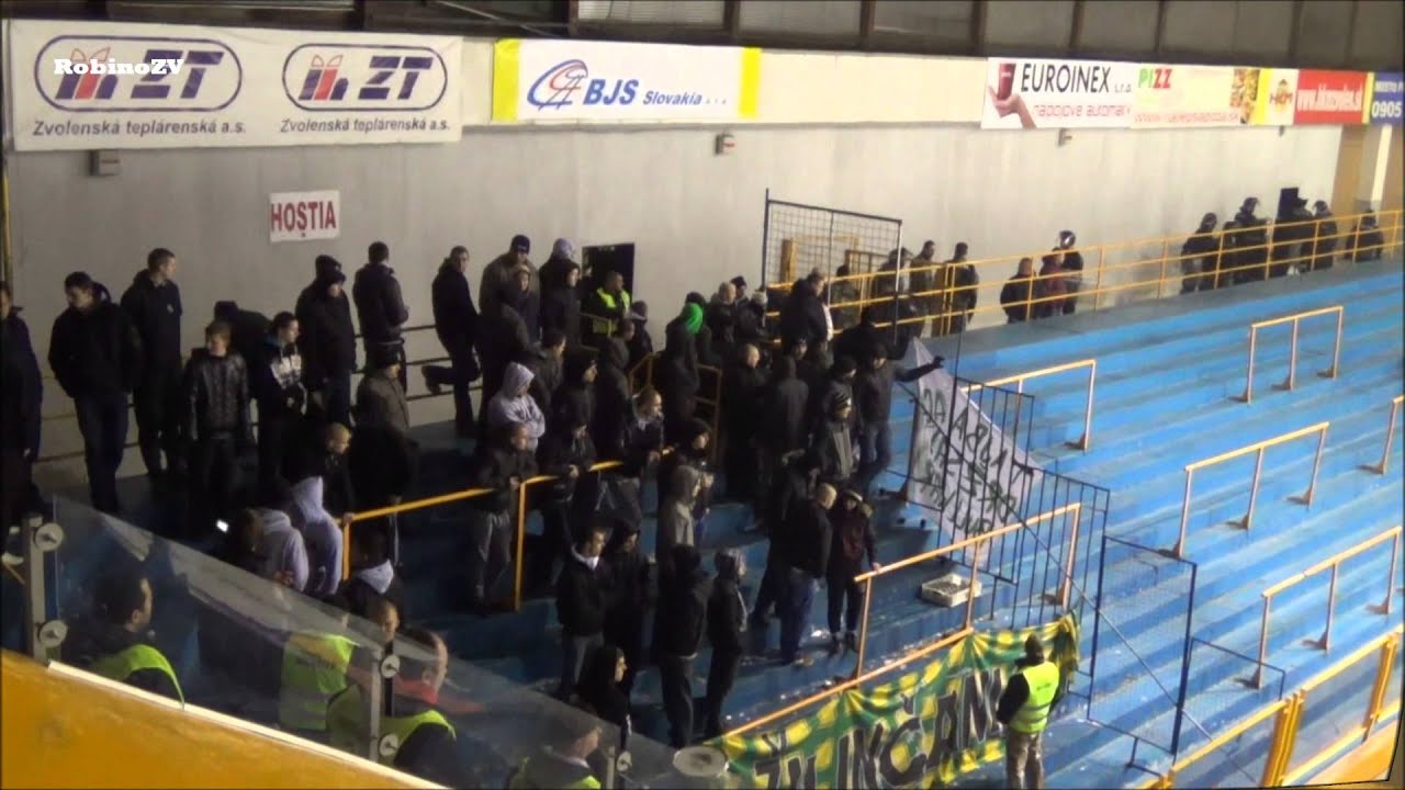Bryndziari Crew, Zvolen-Žilina  24.1.2014, horiace šále na oboch stranách