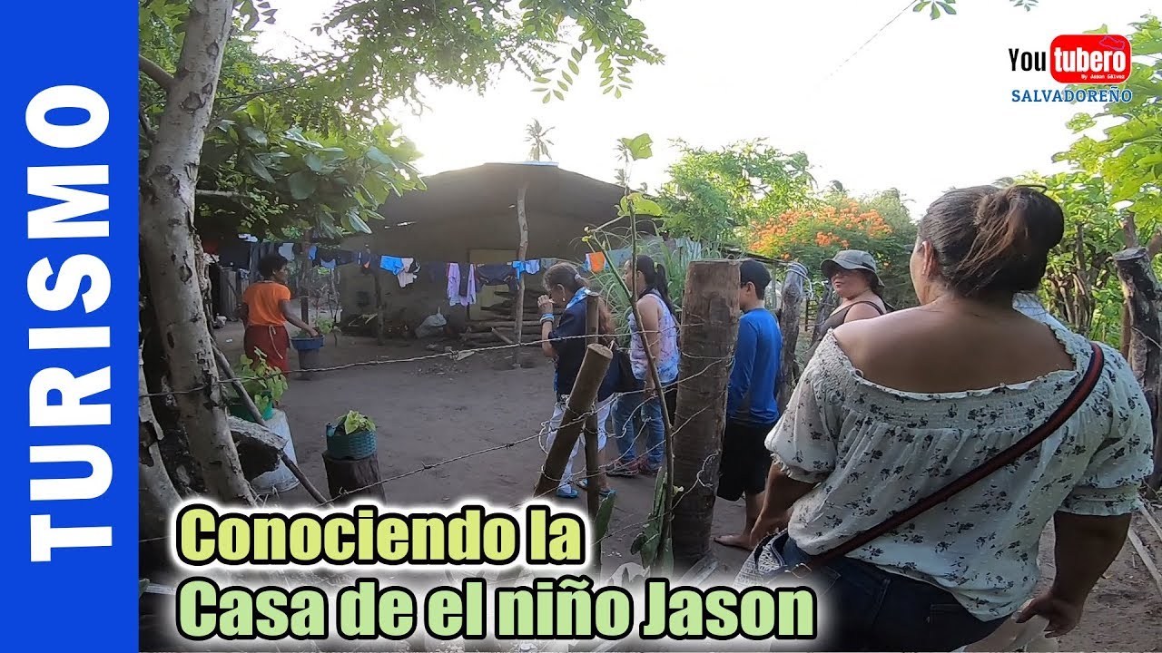 Conociendo la casa de Jason el niño emprendedor de la Isla Madre Sal Bahía de Jiquilisco