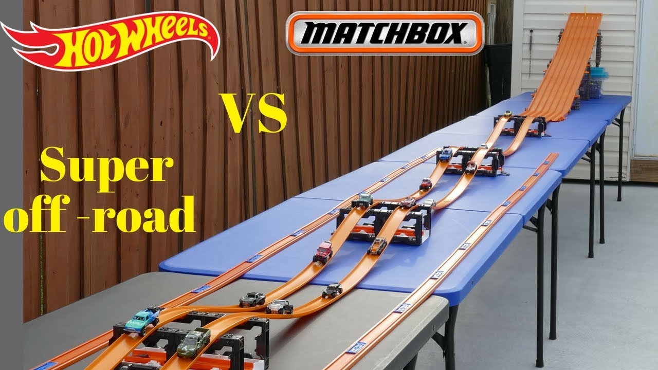 Hot Wheels vs Matchbox super off -road epic tournament race