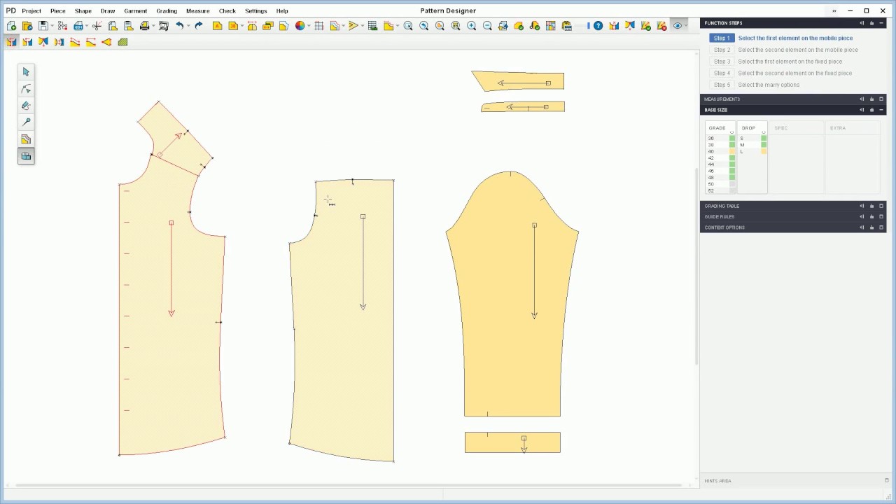 Marry, Walking Pieces, Packing | Gemini Pattern Designer X19