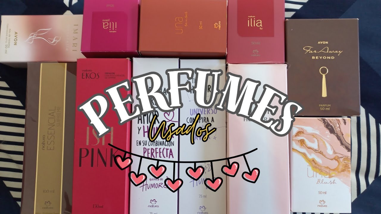 Perfumes usados en Abril- 1ra Quincena