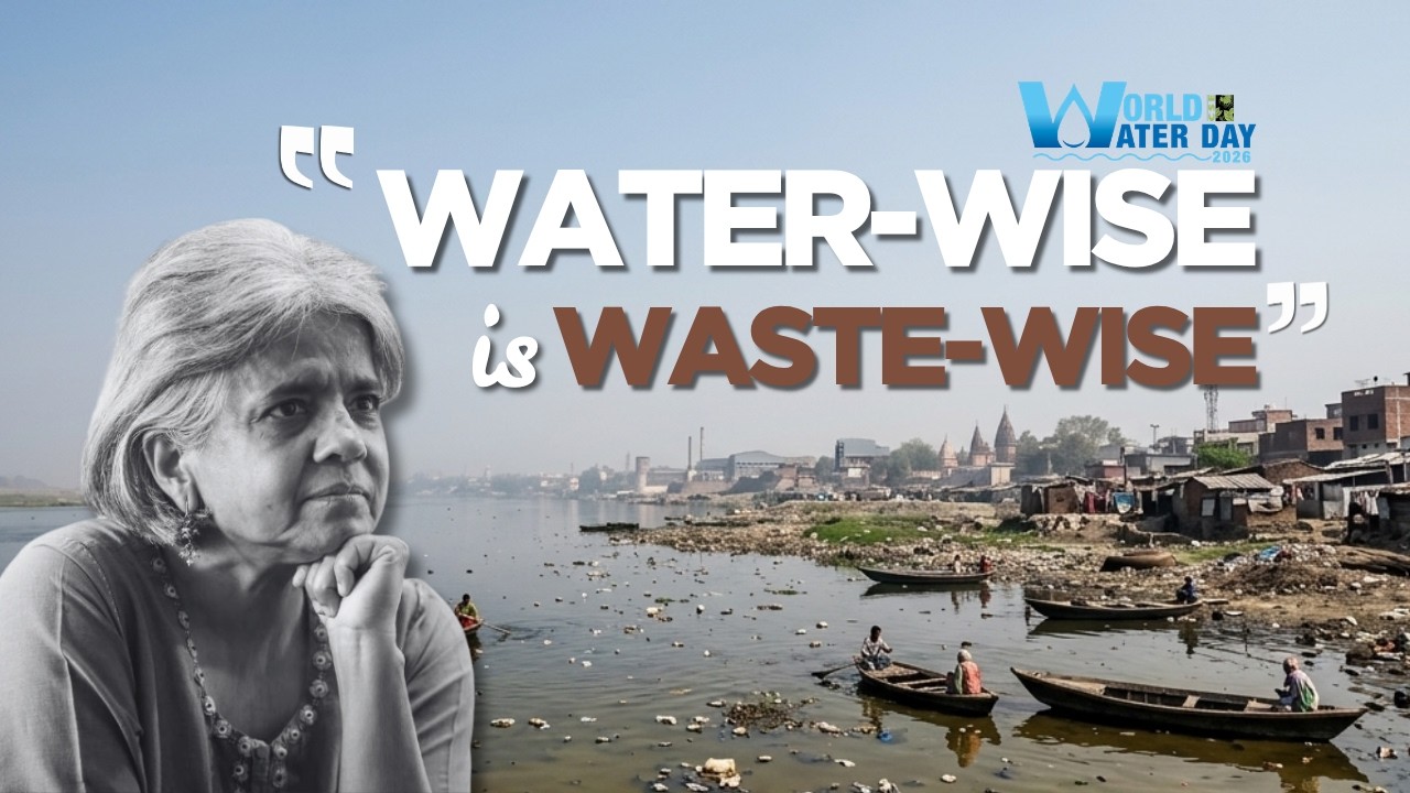 Harvest Every Drop: Building a Water-Wise Future | World Water Day | Sunita Narain