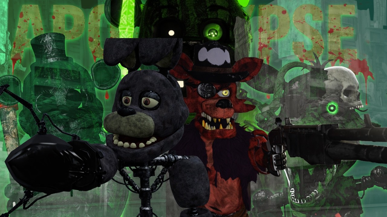 FNAF In A Zombie Apocalypse [GMOD FNAF]