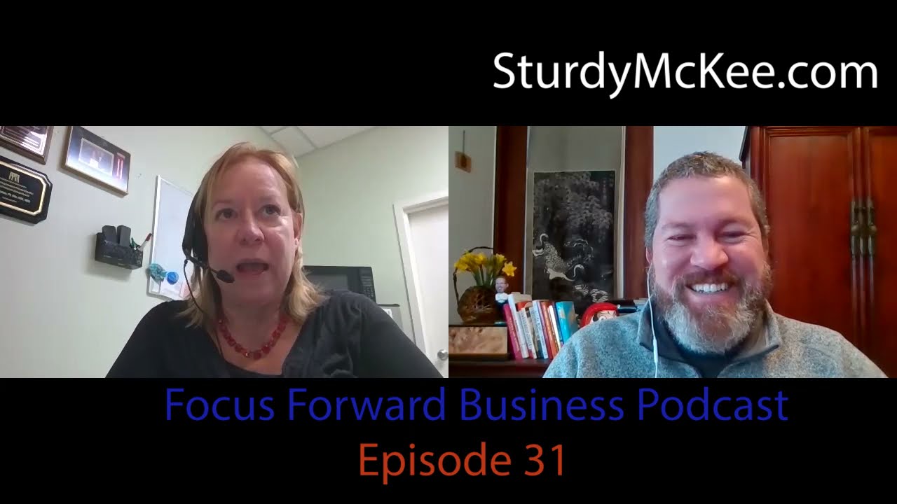 Focus Forward Business Podcast Episode 31 with Dr. Susan Clinton