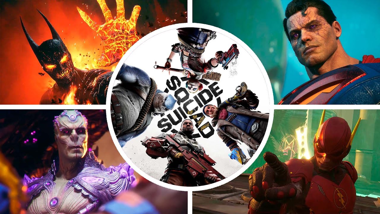 Suicide Squad: Kill the Justice League - All Bosses + Ending & Post Credit Scene