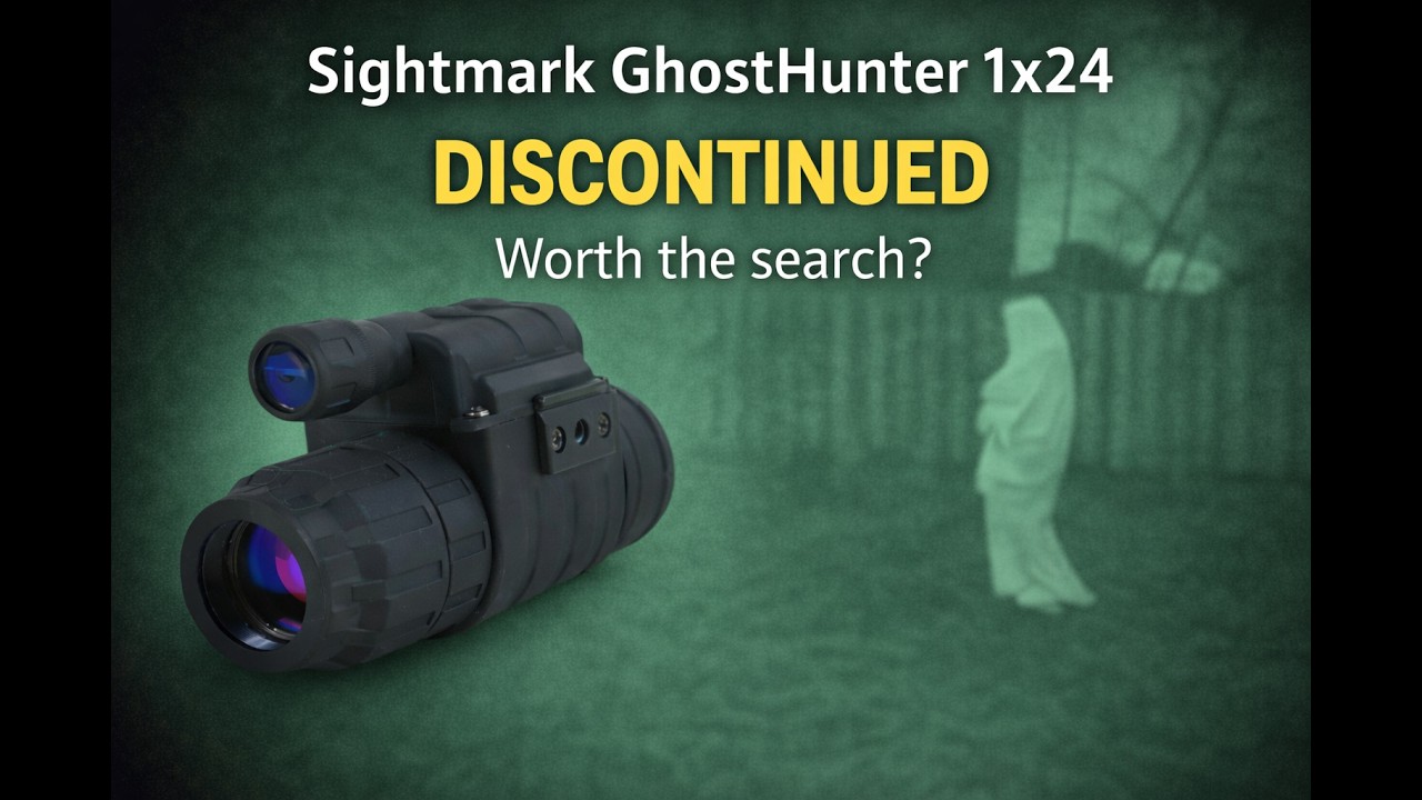 Surprisingly Good Discontinued NVG...| Sightmark GhostHunter 1x24