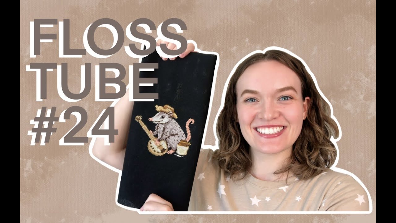 Flosstube #24 - All the Crafts! - Frizzy Lizzie Stitches