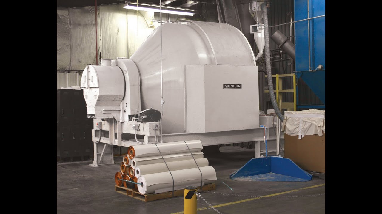 Film Producer Enhances Recycling Program with Rotary Batch Mixers