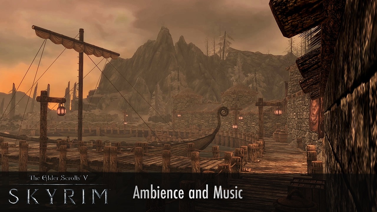Raven Rock Port - The Elder Scrolls V: Skyrim - Relaxing Music & Ambience