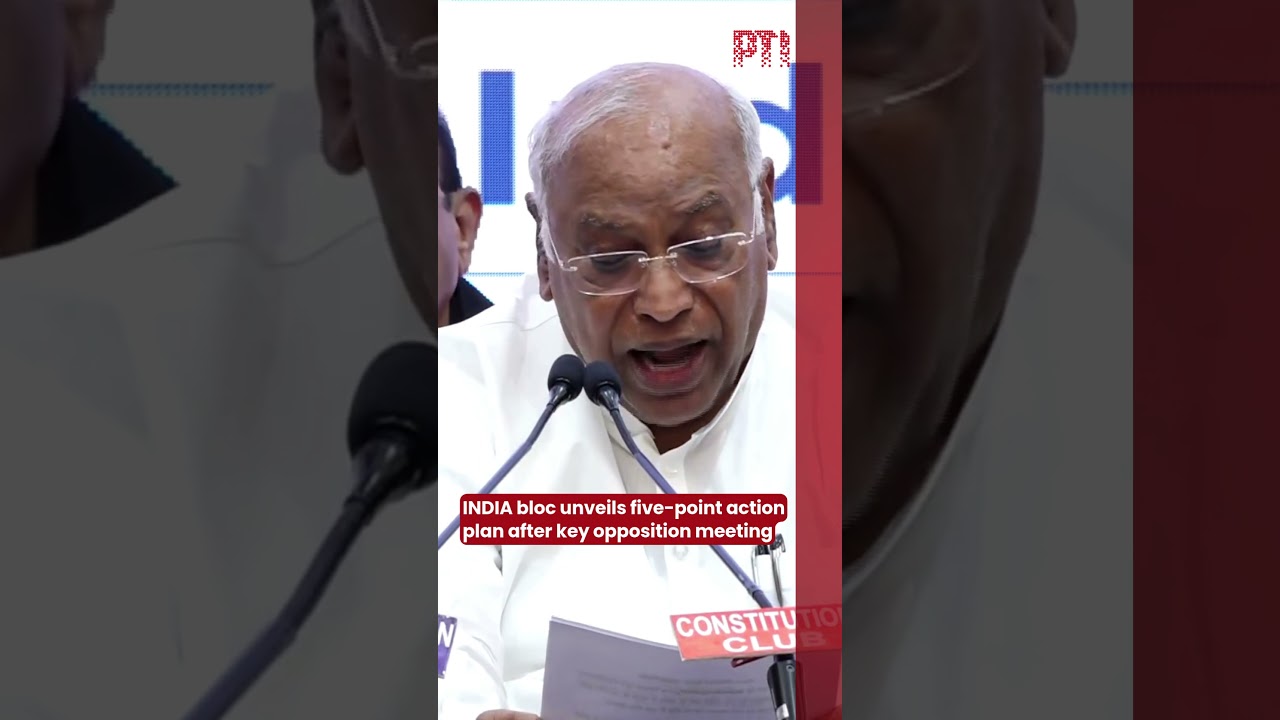 INDIA bloc unveils five-point action plan after key opposition meeting