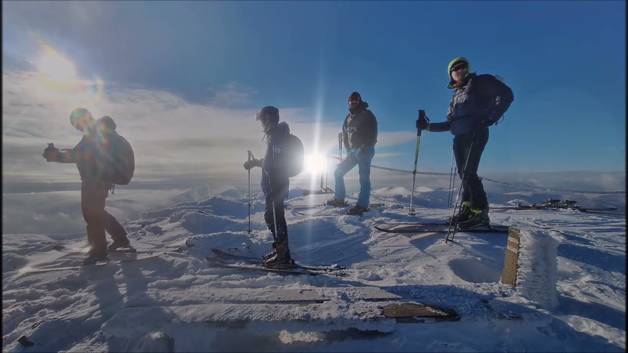 Bieszczady Caryńskie skitura po drodze w Gorgany