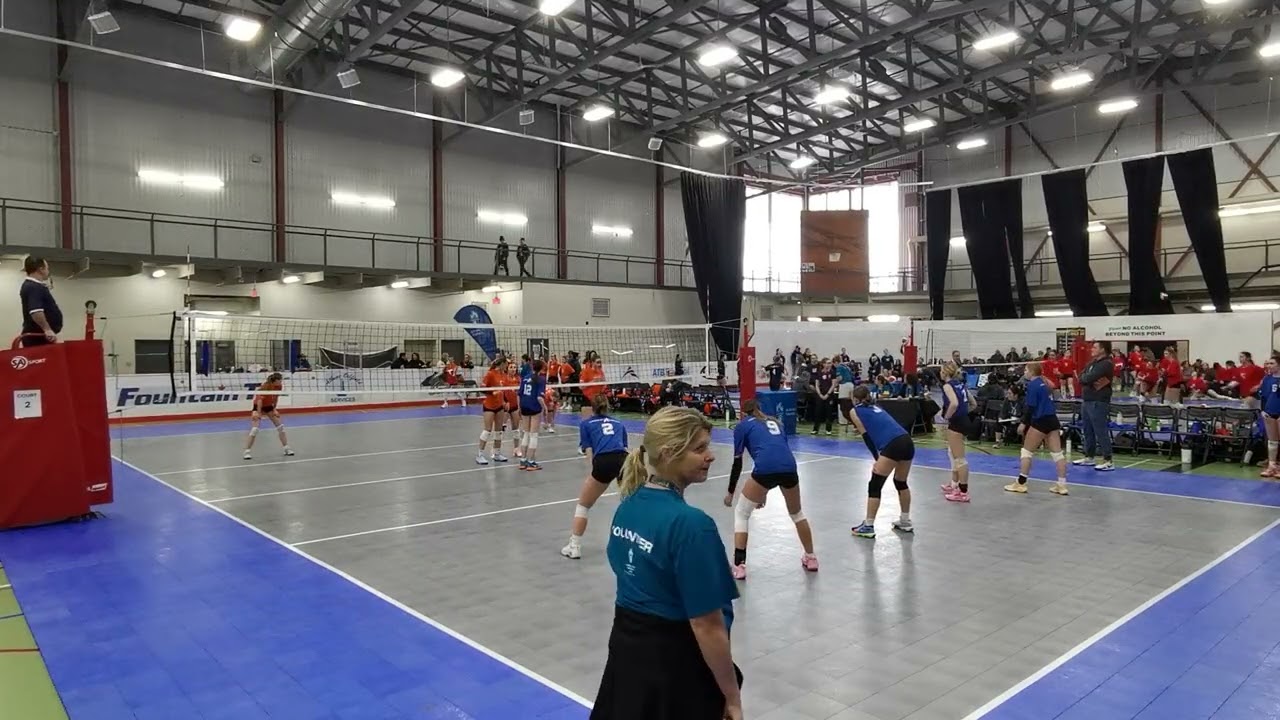 U15 Zone 8 vs Zone 4. 1st RR  Alberta Winter Games, Bonnyville AB Recorded Version 