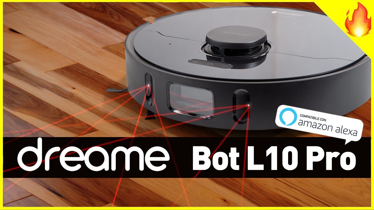 DREAME L10 PRO, come uno SCANNER 3D! Recensione completa Robot Aspirapolvere Dreame L10 Pro