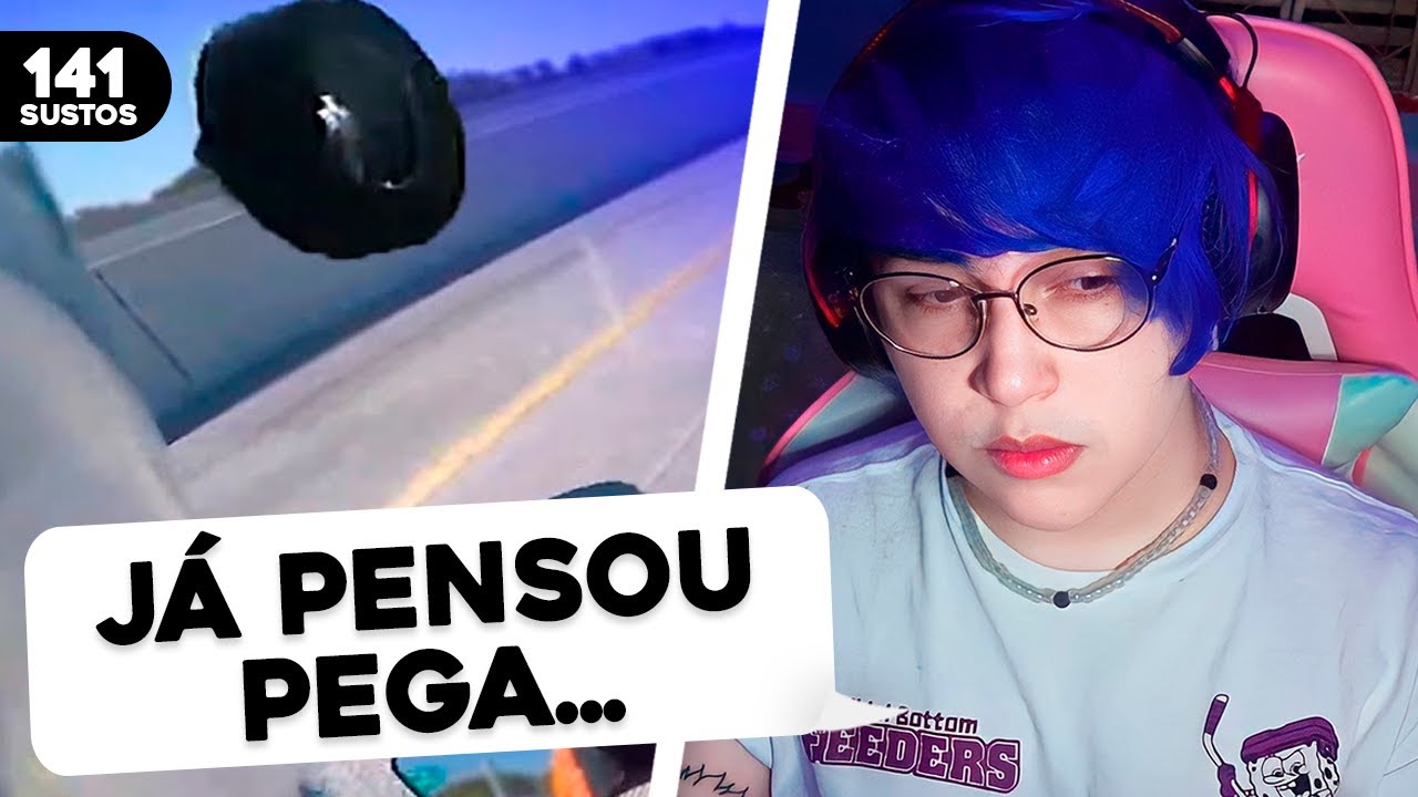 SCOTTONAUTA REAGINDO A: SUSTOS DE MOTO (EP. 141)