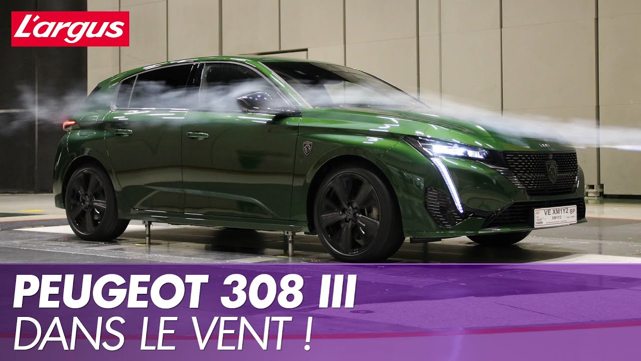 L'aérodynamique de la Peugeot 308 expliquée