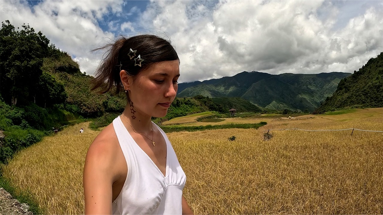 Beautiful Filipino Women: mini rice interview and welcoming locals in Buscalan🇵🇭🌾