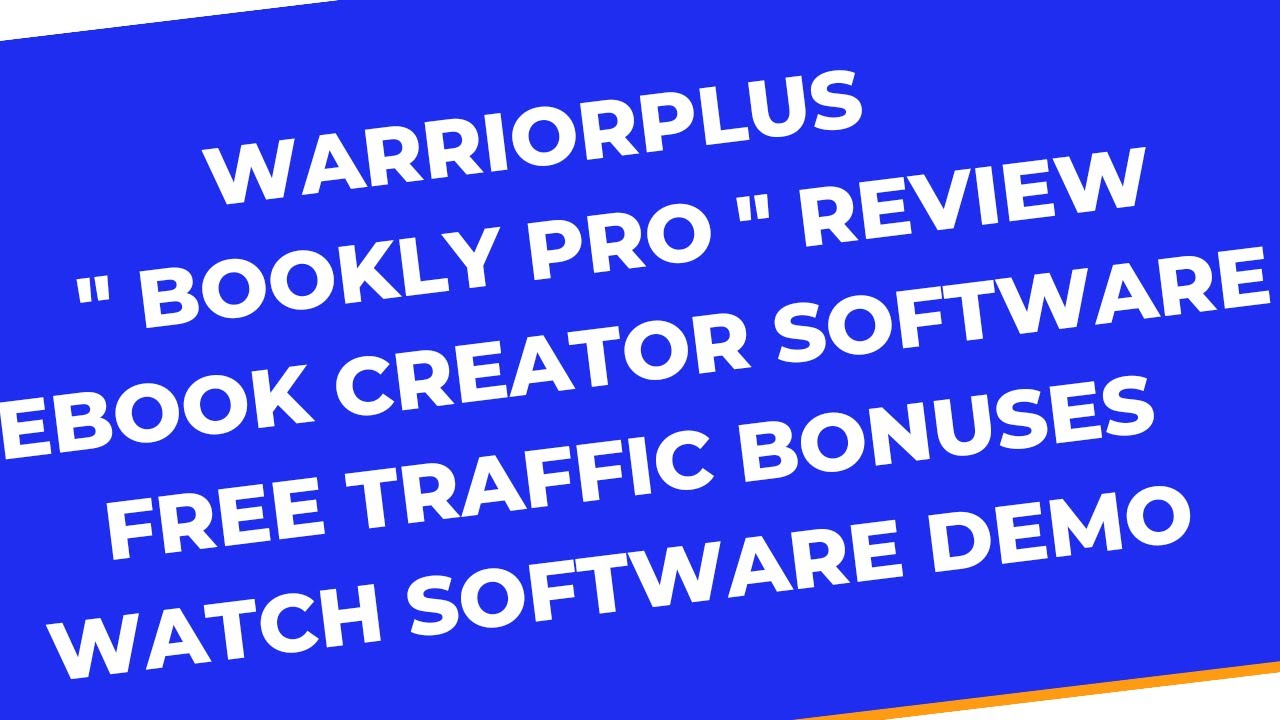 Bookly Pro Honest Review [ eBook Creator Software ] Watch DEMO +Free All OTO Info + Bonuses