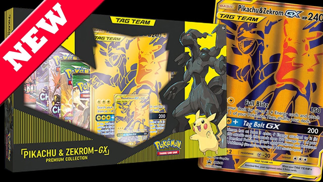 Pikachu & Zekrom Gold Card Arrives in the UK!