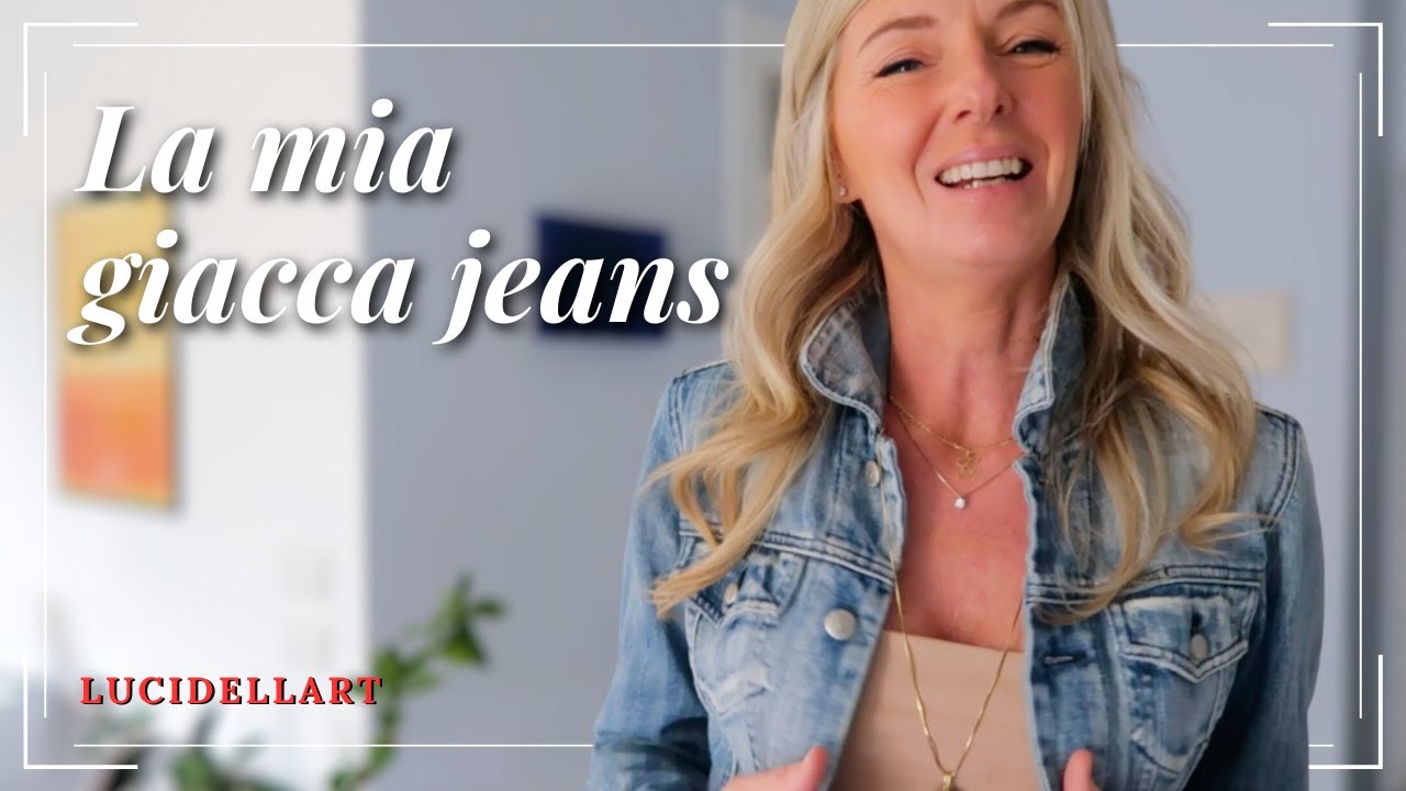LA MIA GIACCA JEANS - LA MIA GIACCA DENIM - Lucidellart #giacca #jeans #denim