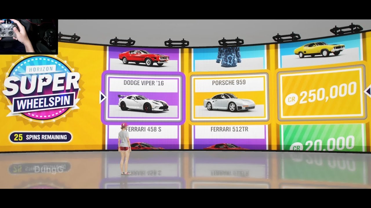 Forza Horizon 4 Open 50 Super Wheelspin - 20 Wheelspin