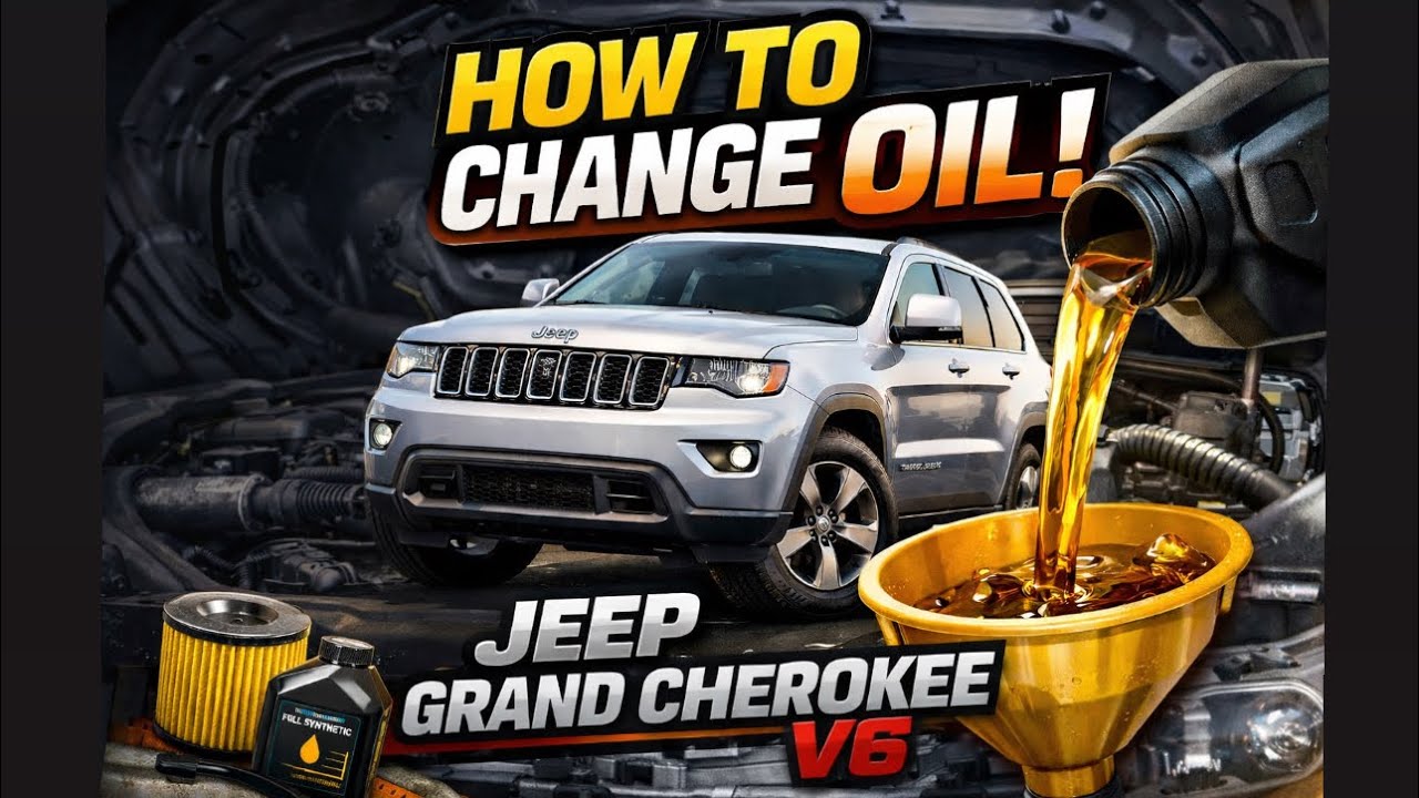 How to change oil on Jeep Grand Cherokee