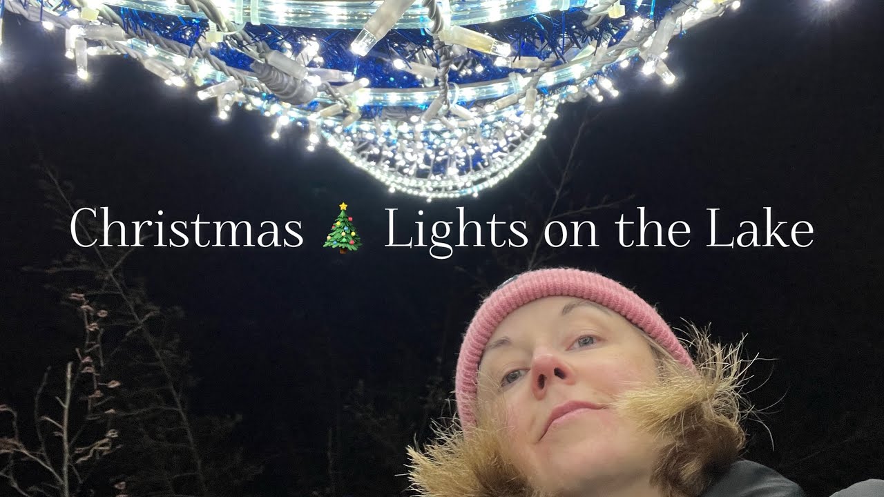 Merry Christmas 🎄 on the Lake #christmas #happiness #vlog #moodboost #walking