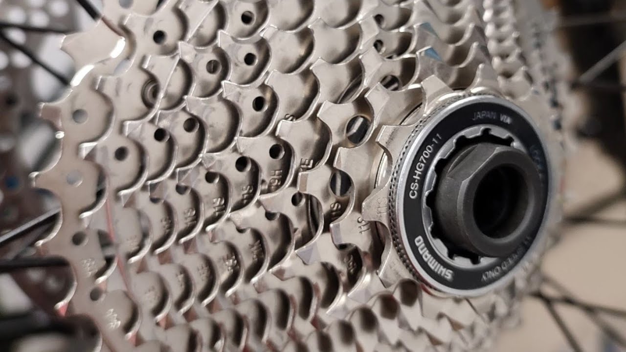o wymianie łańcucha - kaseta Shimano GRX, łańcuch Shimano HG-601