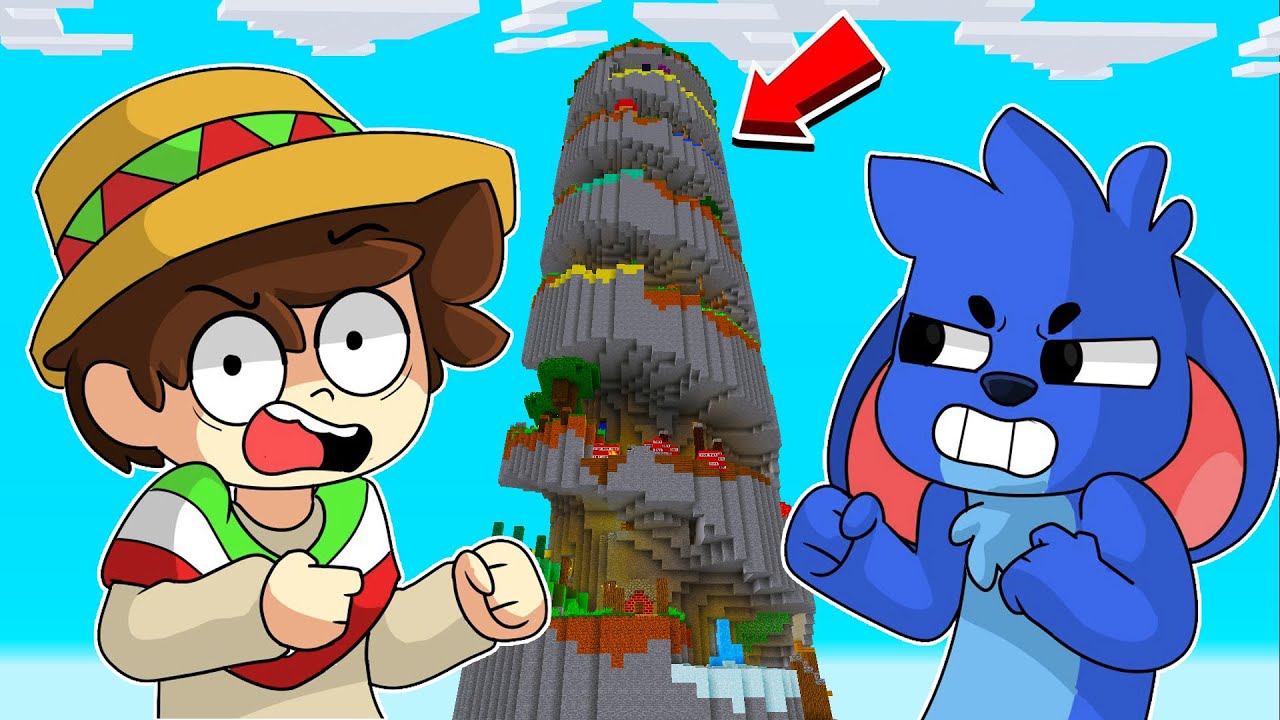 ¡IMPOSIBLE PASAR el PARKOUR mas ALTO de MINECRAFT! 😱 RETO IMPOSIBLE con FLEXVEGA