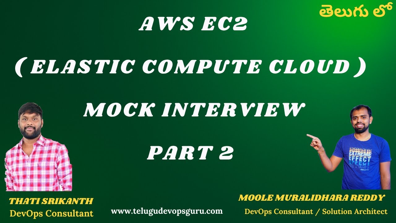AWS EC2( Elastic Compute Cloud ) Mock Interview Part 2 for DevOps & Cloud Engineers #awsdevops