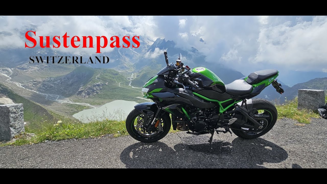 Sustenpass on my Kawasaki ZH2 – One of Switzerland’s Best Passes Pt. 1