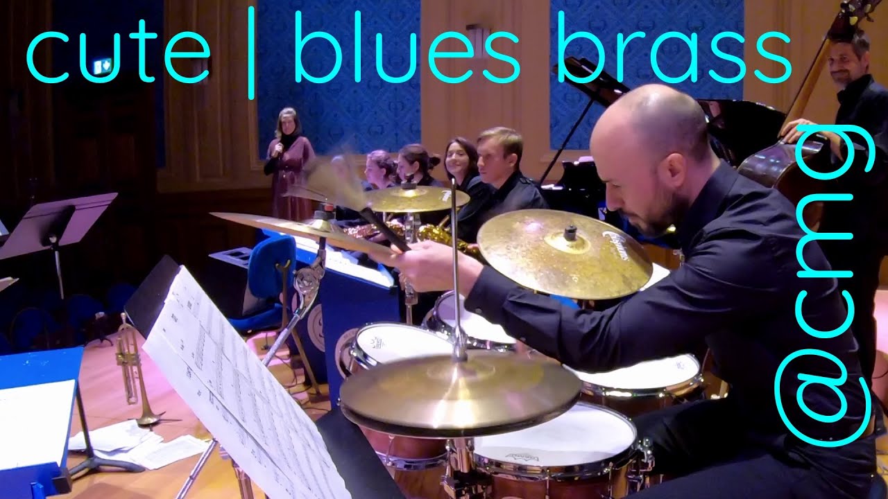 Cute | Neal Hefti  | Brushes & Bigband Drumming | Blues Brass @ CMG