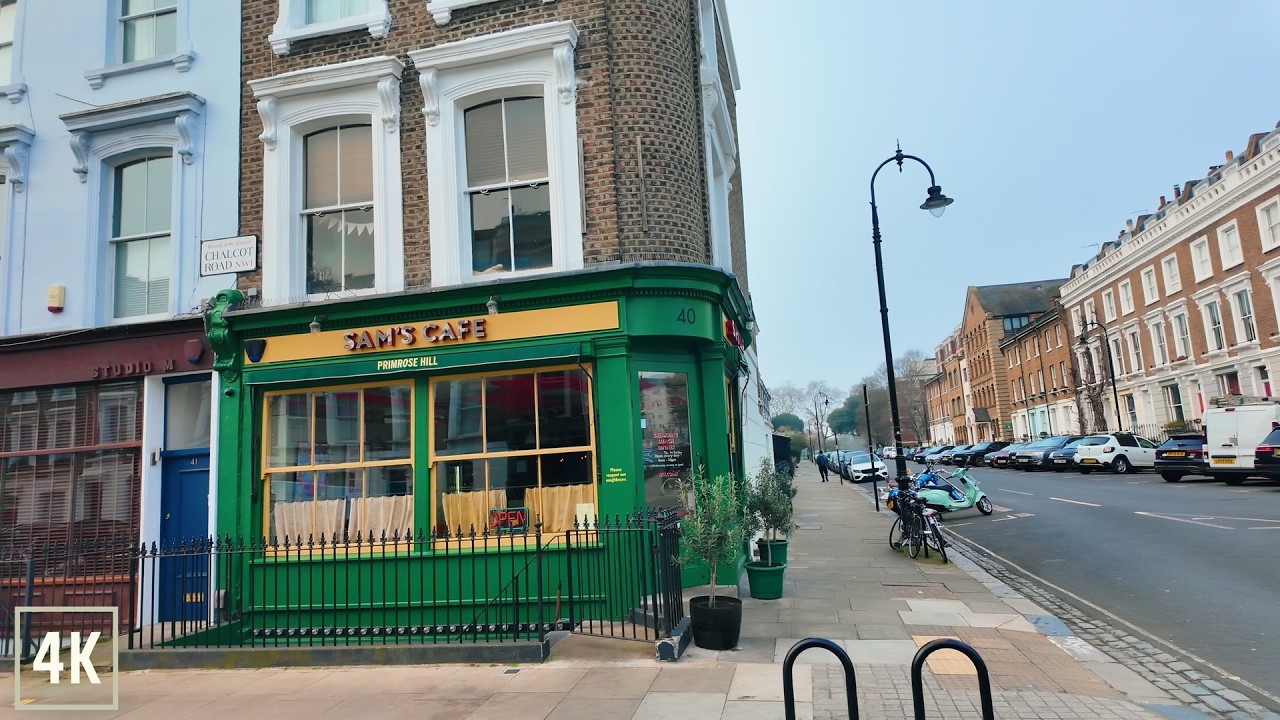 London Walk | Hampstead to Primrose Hill 4K