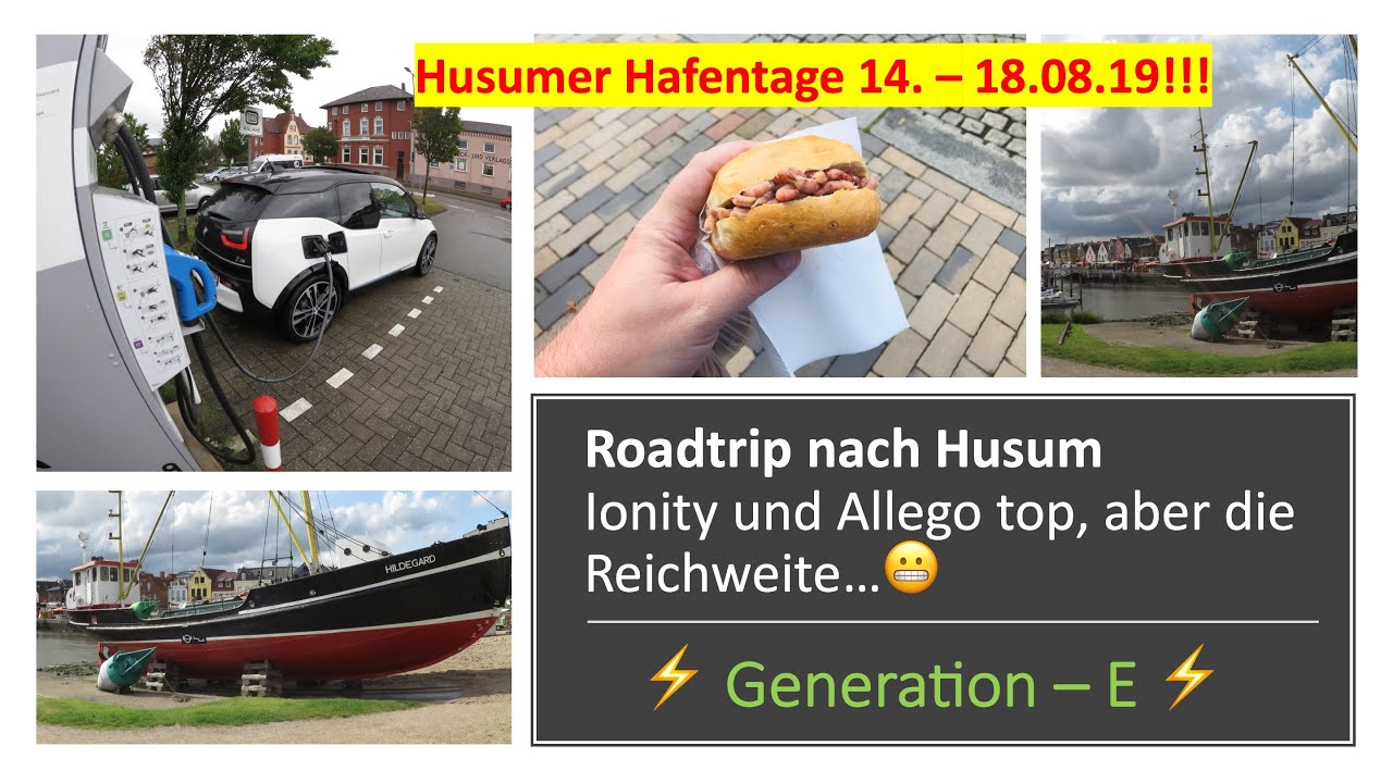 Roadtrip nach Husum - Ionity und Allego top, aber die Reichweite...ich bin muksch😏 - BMW i3s