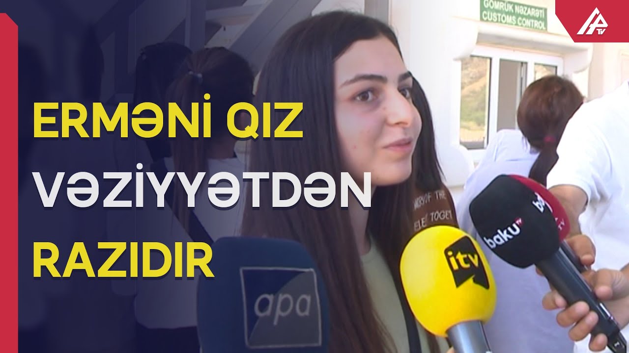 Daha bir qrup erməni Qarabağı tərk etdi - APA TV