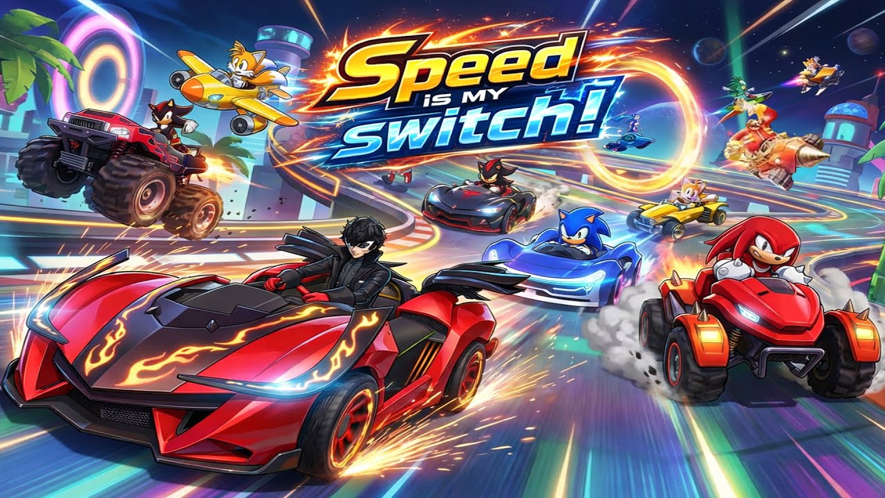 SPEED IS MY SWITCH 🃏 Joker’s Impossible Comeback | Sonic Racing Crossworlds