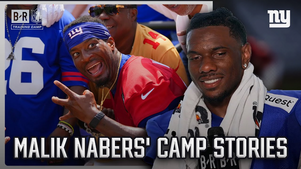 Malik Nabers' Hilarious Jameis Winston Story | NFL Training Camp Tour