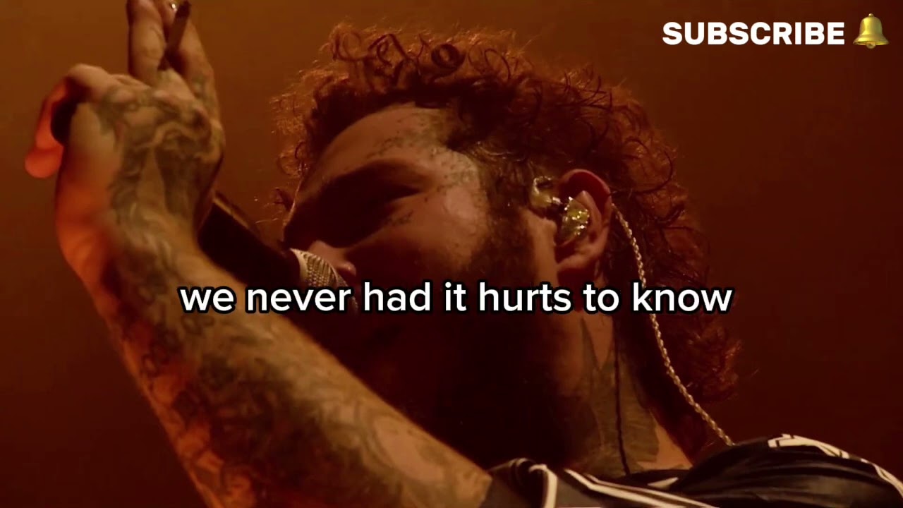Post Malone - Barely Exist(Official Music Lyrics)